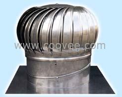 無動力屋頂風機、屋脊通風器